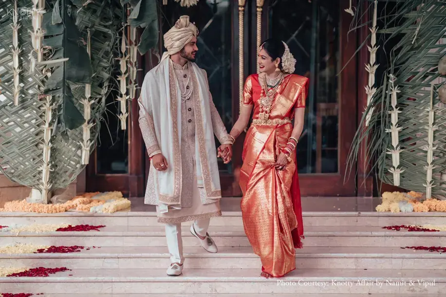 Traditional Tamil Wedding Scene